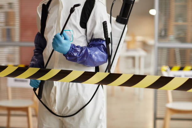Professional Trauma Scene Cleanup technician working in Gaston, IN